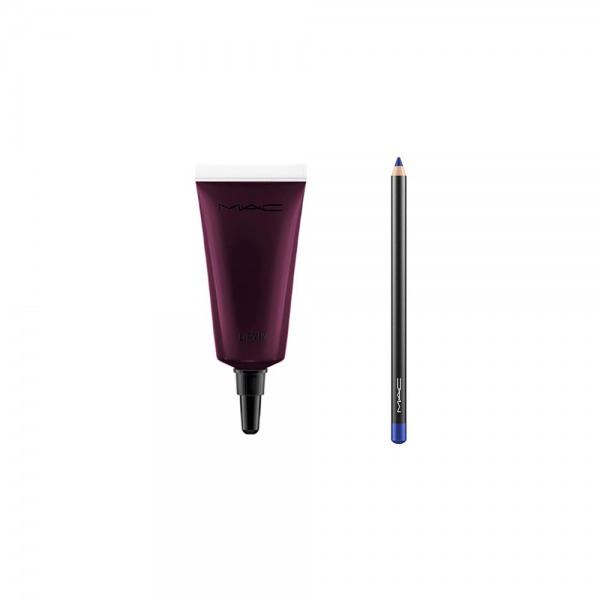 M.A.C Lipmix in Burgundy, M.A.C Chromagraphic Pencil in Rich Purple