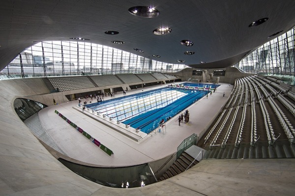 The London Aquatics Centre, Londra