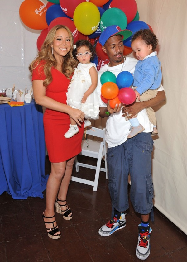 Mariah Carey, Nick Cannon ve ikizleri