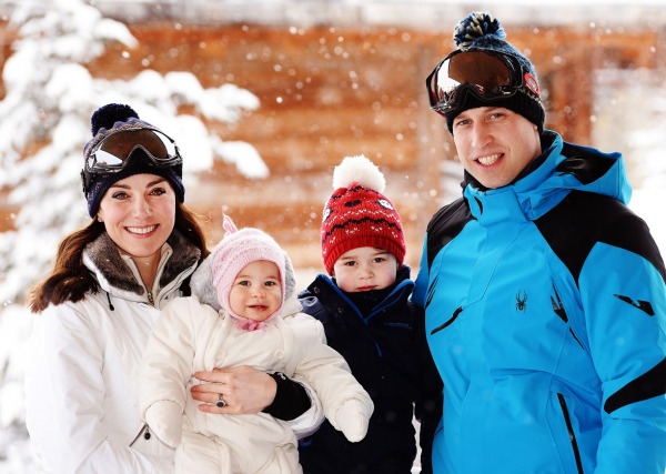 Düşes Kate Middleton, Prens William, Prens George ve Prensen Charlotte
