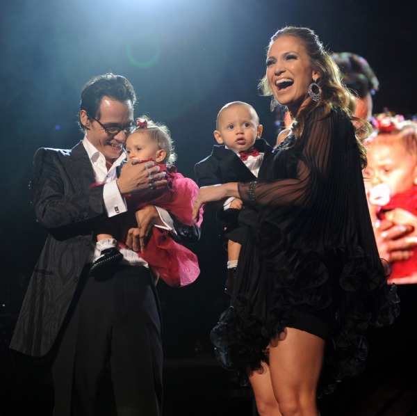 Marc Anthony, Jennifer Lopez  ve çocukları Max & Emme