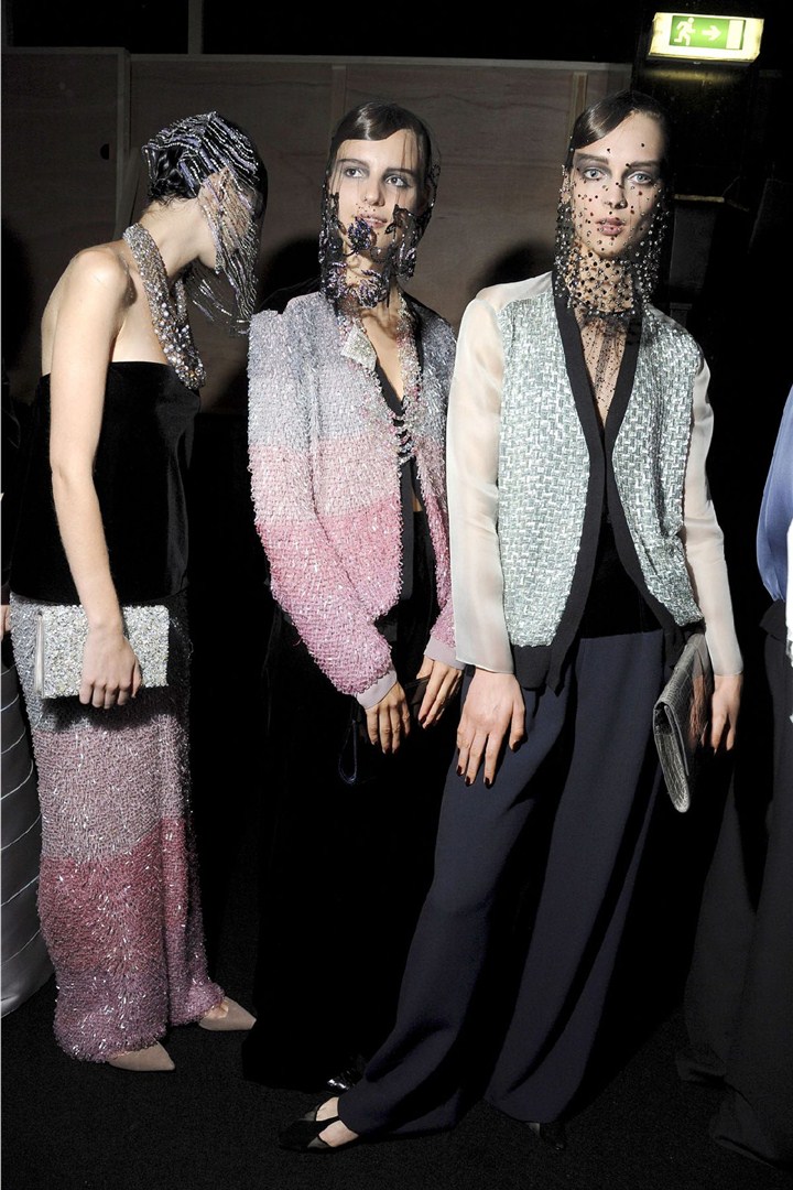 Armani Prive 2012-2013 Sonbahar/Kış Couture Çekim Arkası