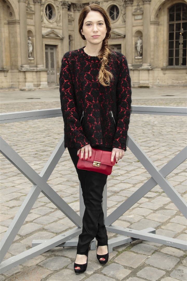 Louis Vuitton 2013-2014 Sonbahar/Kış Ön Sıradakiler