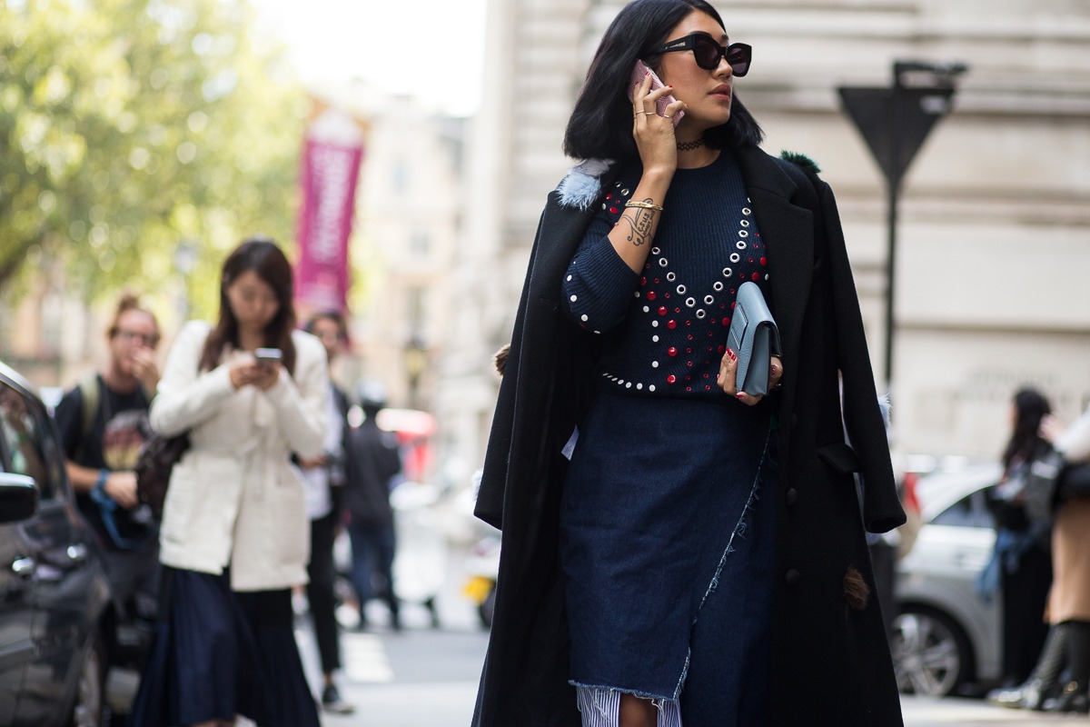 Sokak Stili: 2016 İlkbahar Londra Moda Haftası 3. Gün
