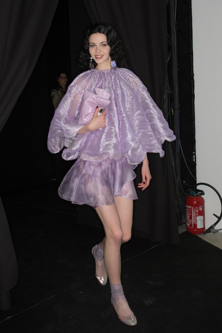 Armani Prive 2016 İlkbahar/Yaz Couture Defile Arkası