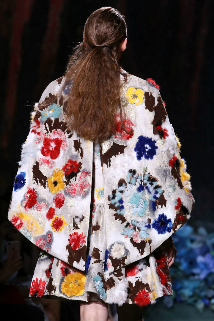 Fendi 2017-18 Sonbahar/Kış Couture Detay