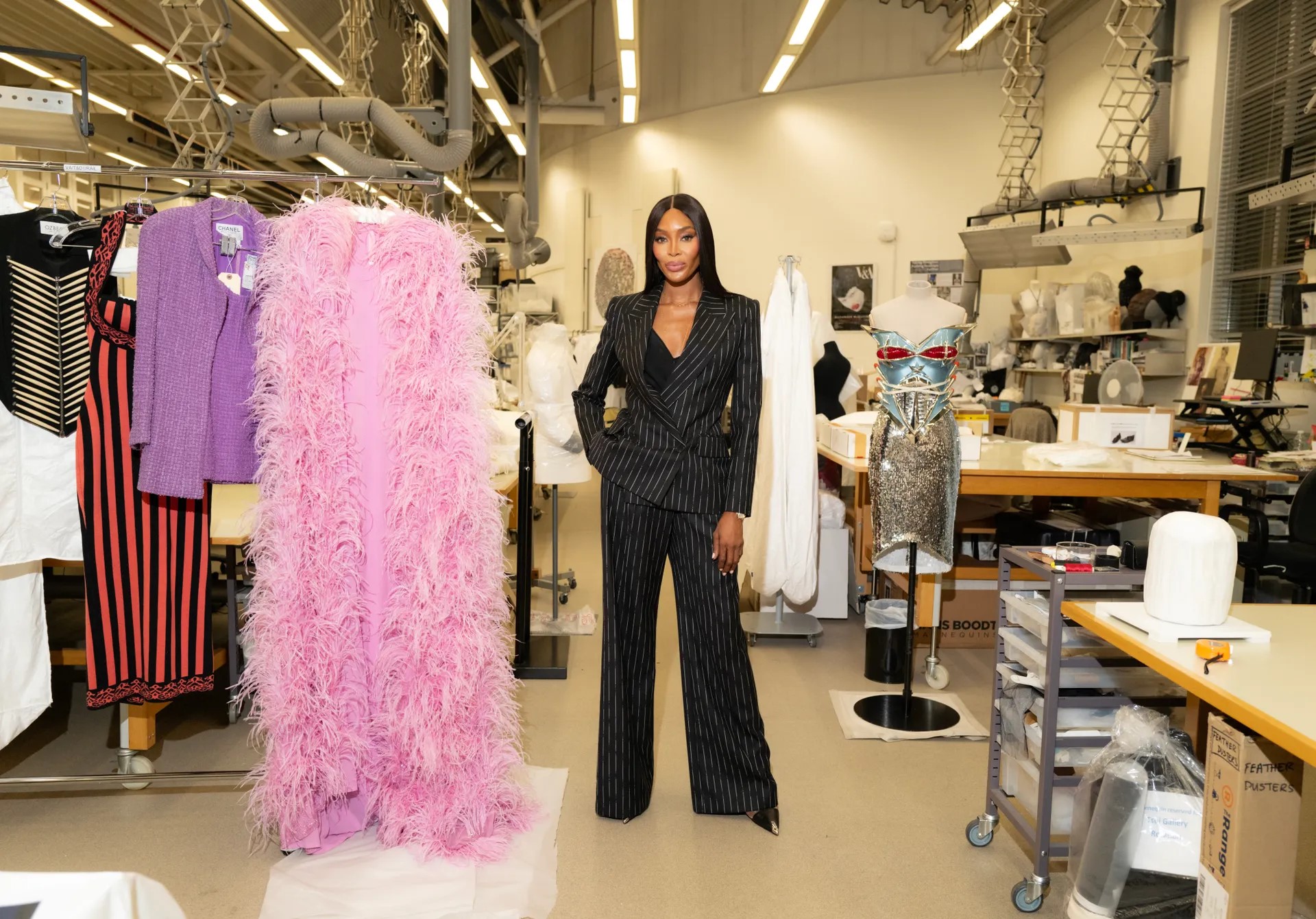 V&A Müzesi, Naomi Campbell Sergisine Hazırlanıyor