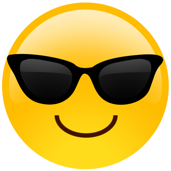 Güneş Gözlüklü Emoji