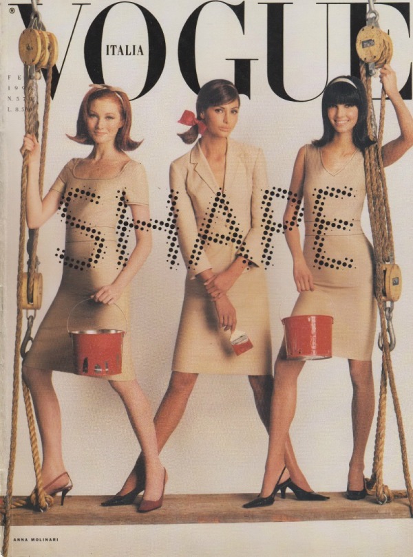 Vogue İtalya, Şubat 1998. 