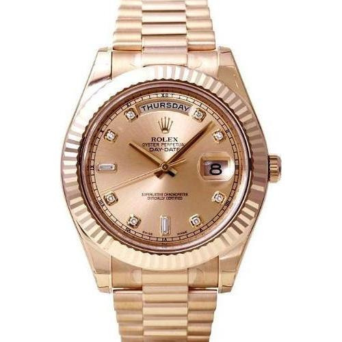 Rolex Day-Date II Everose Gold Watch