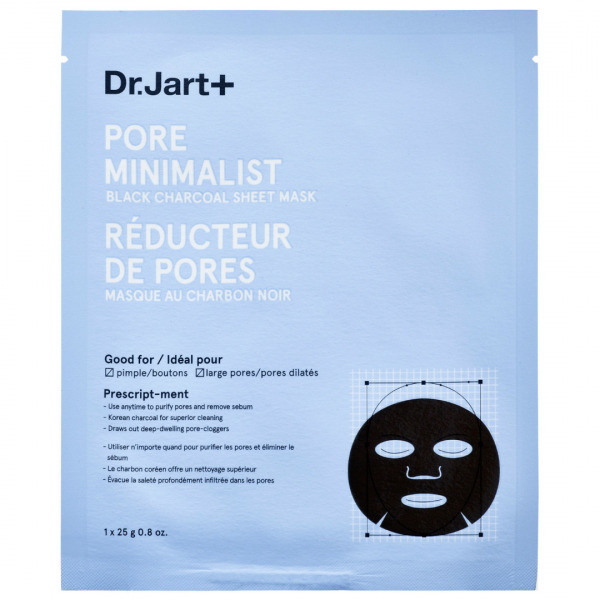 Dr.Jart  Pore Minimalist Black Charcoal Sheet Mask