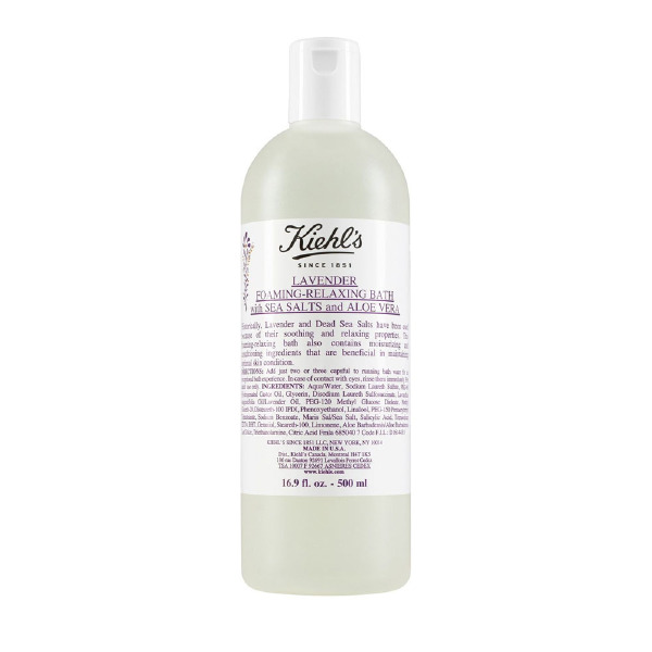Kiehl's Lavender Foaming Relaxing Bath with Sea Salts and Aloe Vera