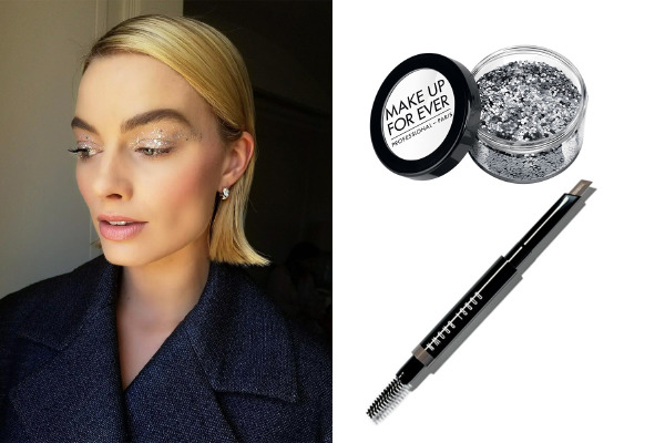 Ürünler: Makeup For Ever Large Size Glitters - Silver, Bobbi Brown Perfectly Defined Long Wear Brow Pencil