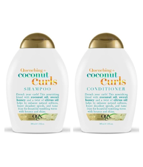 OGX Quenching Coconut Curls Shampoo Conditioner