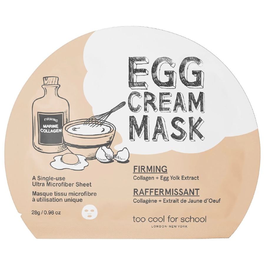 Too Cool for School Egg Cream Mask Firming