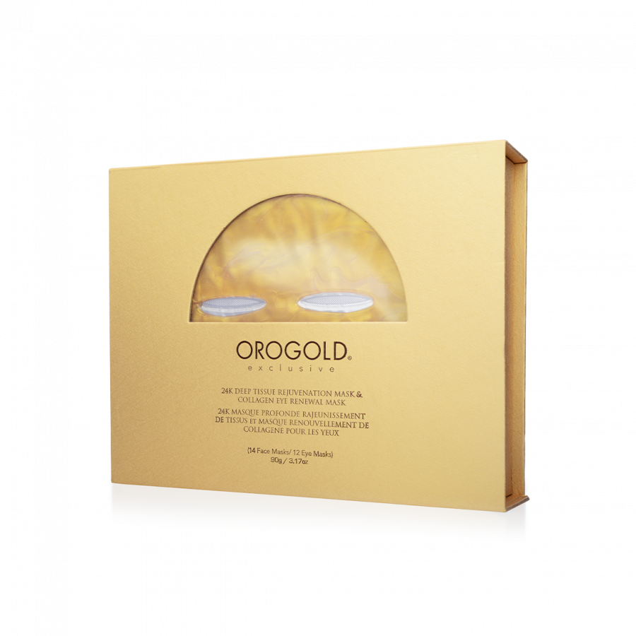 Orogold 24K Deep Tissue Rejuvenation Mask & Collagen Eye Renewal Mask