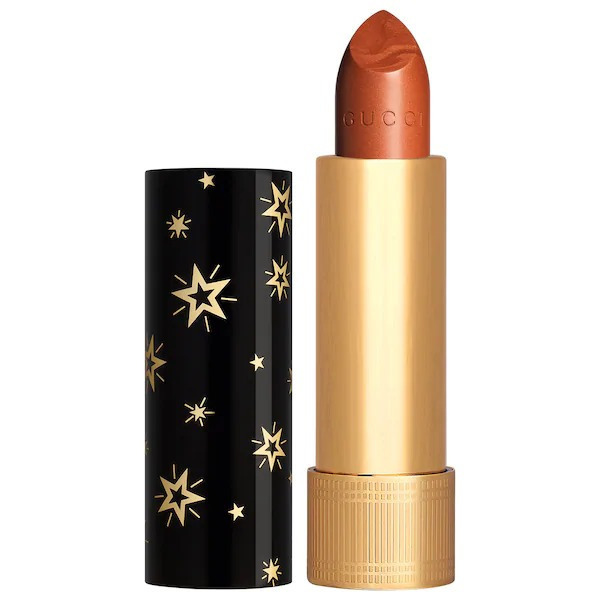 Gucci Rouge à Lèvres Gothique Metallic Lipstick - 306 Letty Orange