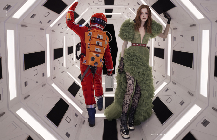 Stanley Kubrick Esintili Gucci Kampanyası