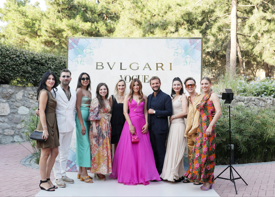 Bulgari İtalya ve Türkiye ekibi-Vogue Türkiye Genel Yayın Yönetmeni Debora Zakuto