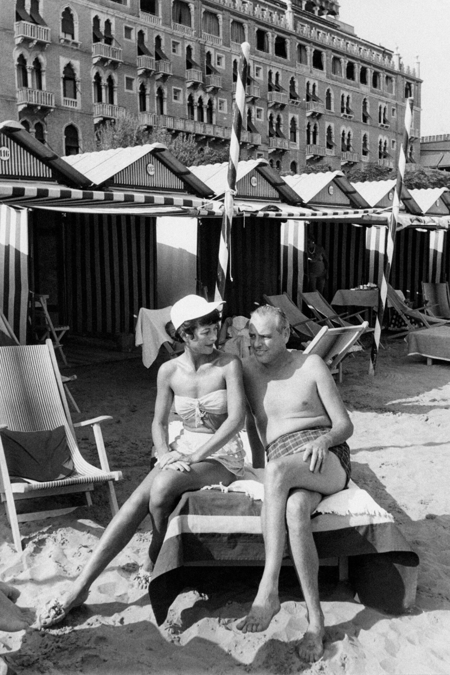 1955 - Hedy Lamarr ve Amerikalı yatırımcı eşi W Howard Lee