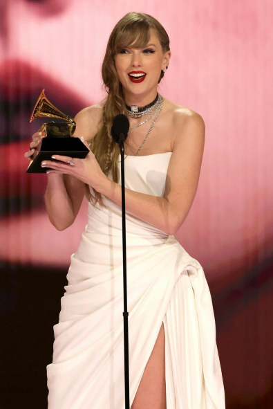Taylor Swift, Yeni Albümünü Grammy Ödülleri’nde Duyurdu