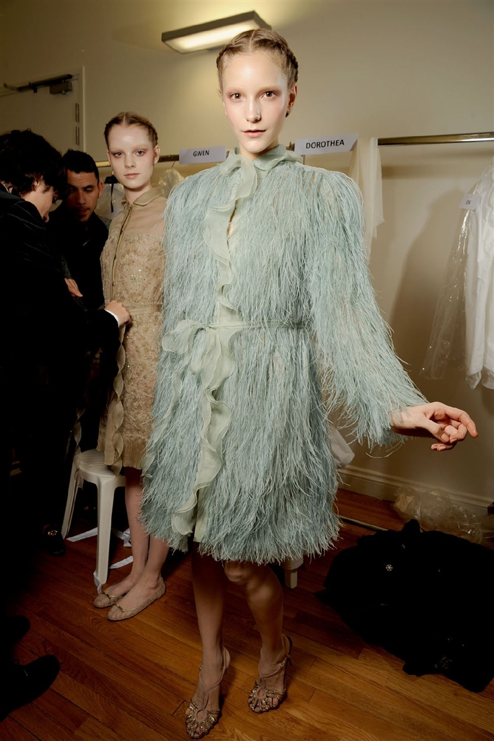 Valentino 2011 İlkbahar/Yaz Couture Çekim Arkası