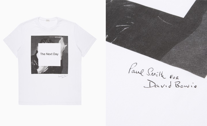 Paul Smith’ten David Bowie için tişört