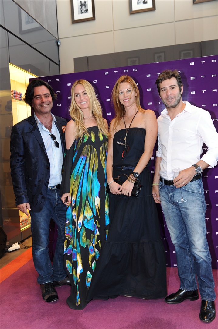 Etro’nun tasarımcıları  Veronica Etro ve Kean Etro, özel bir davet için İstanbul’daydı.