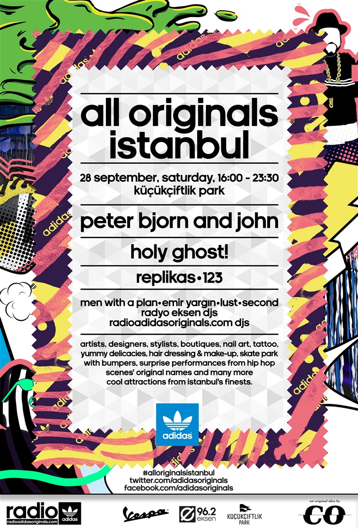 adidas, all Originals Party 4.kez İstanbul'da