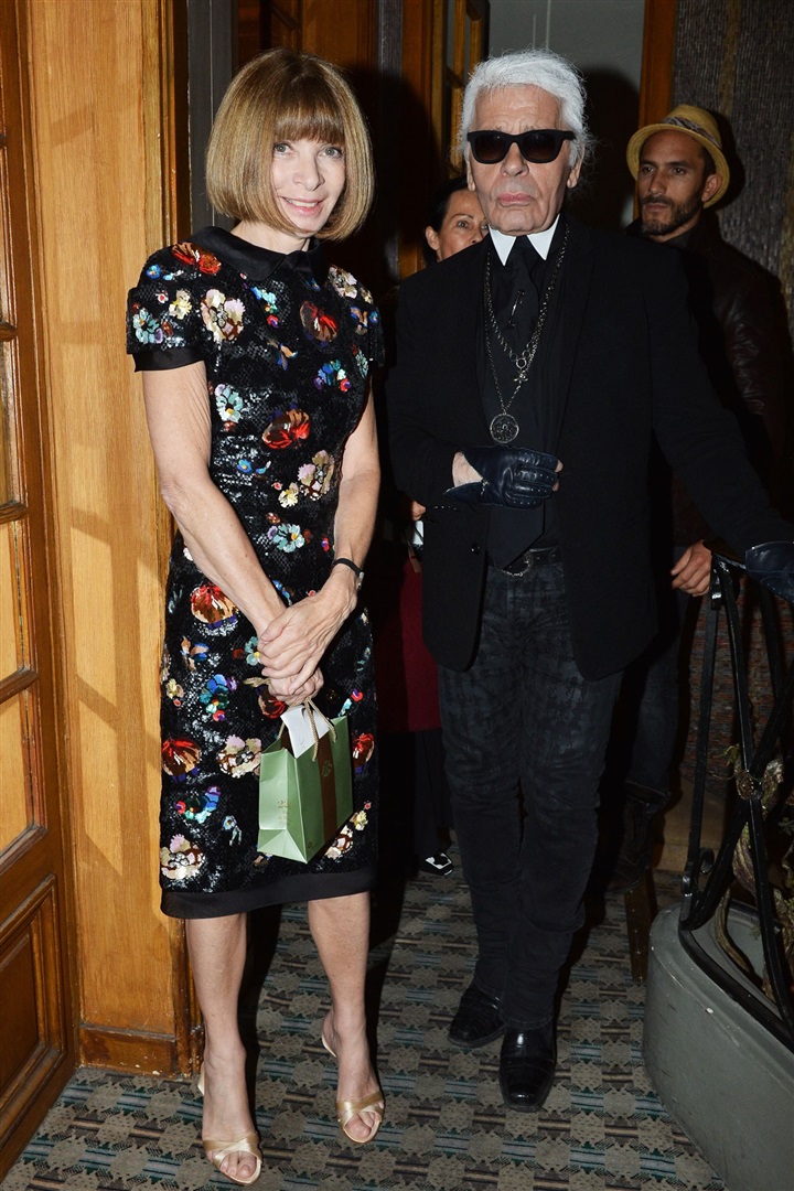 Franca Sozzani'nin Vogue  İtalya'daki 25. yılı süpriz bir davetle kutlandı.