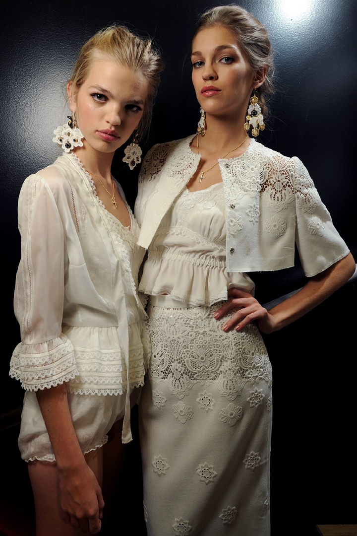 Dolce & Gabbana 2011 İlkbahar/Yaz Çekim Arkası