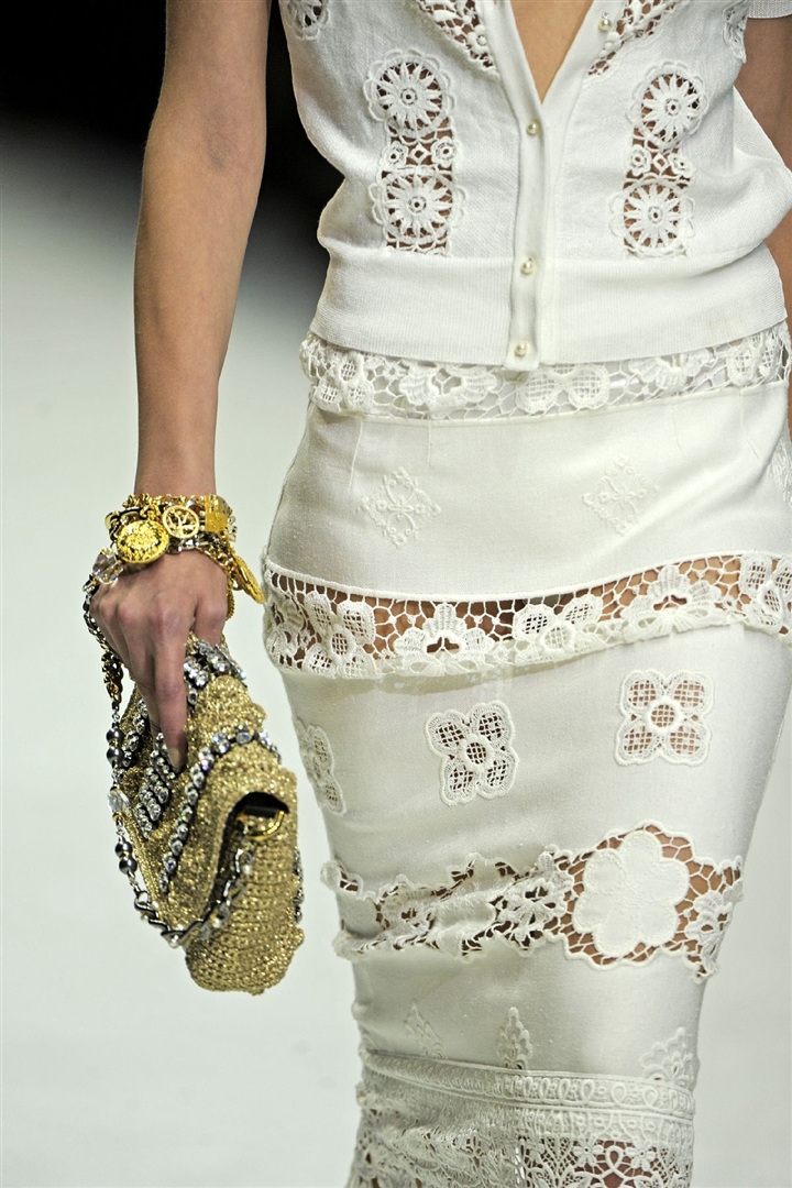 Dolce & Gabbana 2011 İlkbahar/Yaz Detay