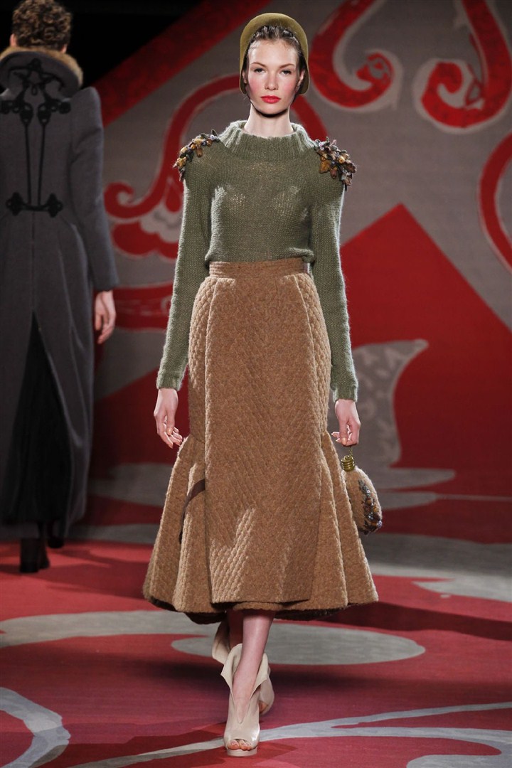 Ulyana Sergeenko 2012-2013 Sonbahar/Kış Couture
