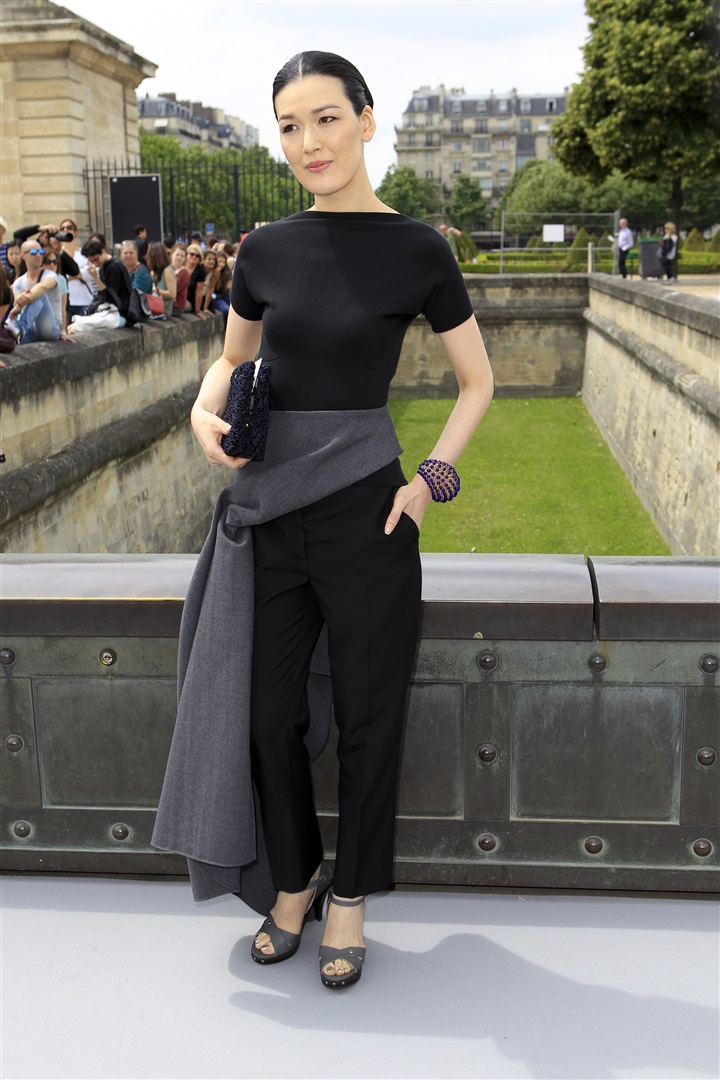 Christian Dior 2013-2014 Sonbahar/Kış Couture Ön Sıradakiler