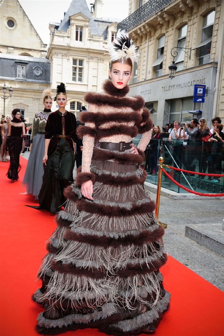Jean Paul Gaultier 2011-2012 Sonbahar/Kış Couture Çekim Arkası