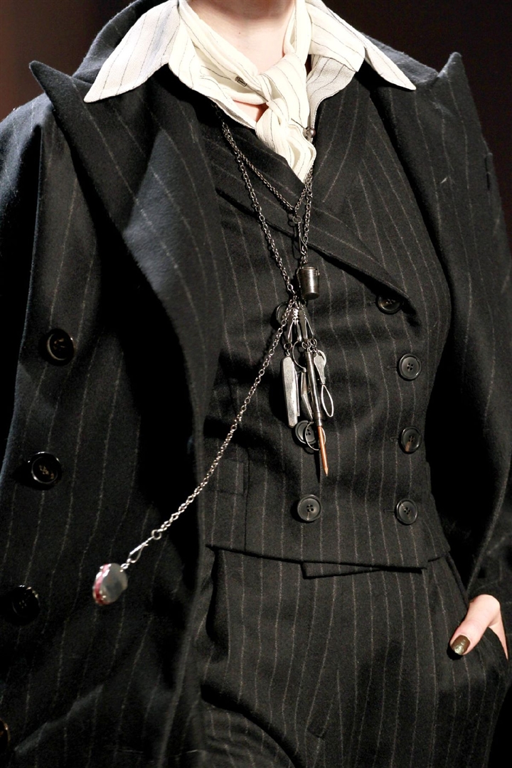 Jean Paul Gaultier 2011-2012 Sonbahar/Kış Couture Detay