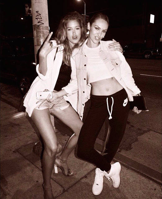 Lily Aldridge'den Rihanna'ya Instagram'ın Cool Arkadaşları