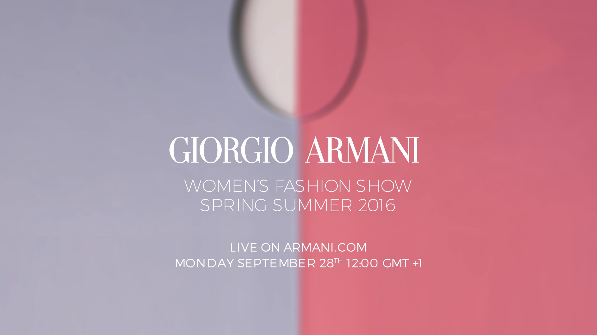 Canlı: Giorgio Armani 2016 İlkbahar/Yaz