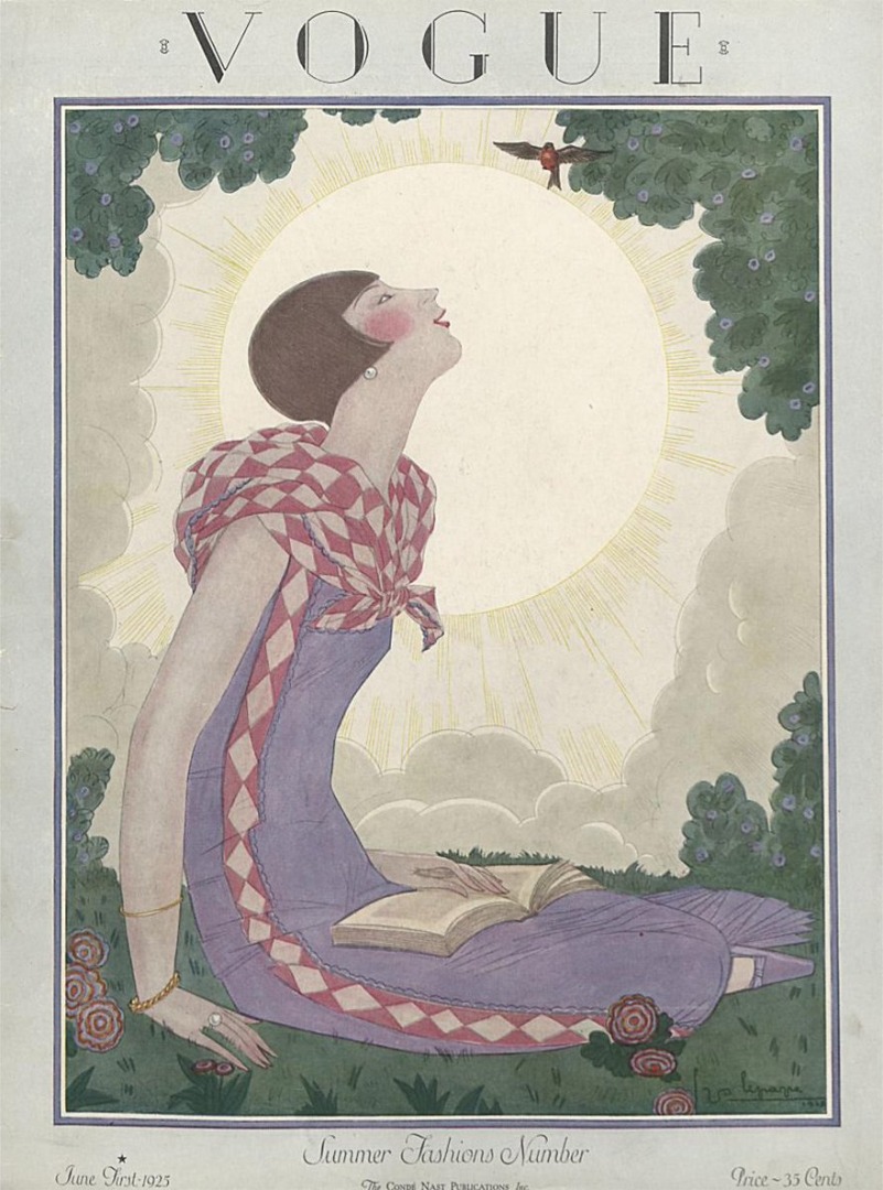 Illustration by Georges Lepape, Vogue, June 1925