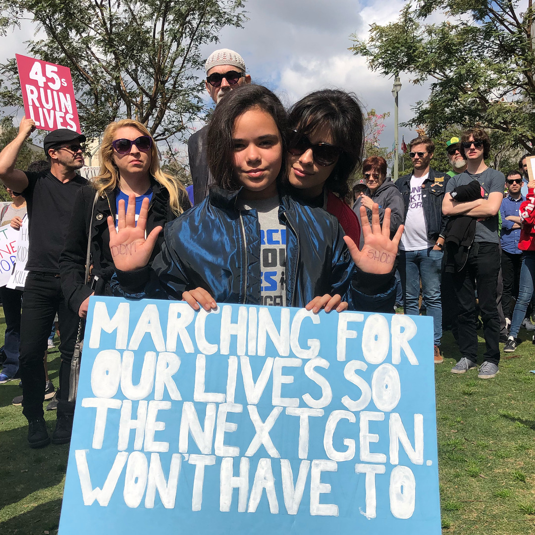 March for Our Lives: Ünlüler Silahlanmaya Karşı Bir Arada!