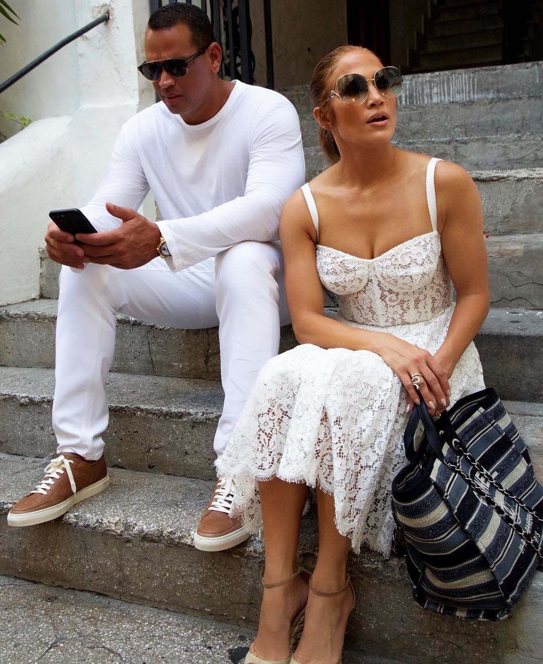 Capri'de Aşk Var: Jennifer Lopez & Alex Rodriguez