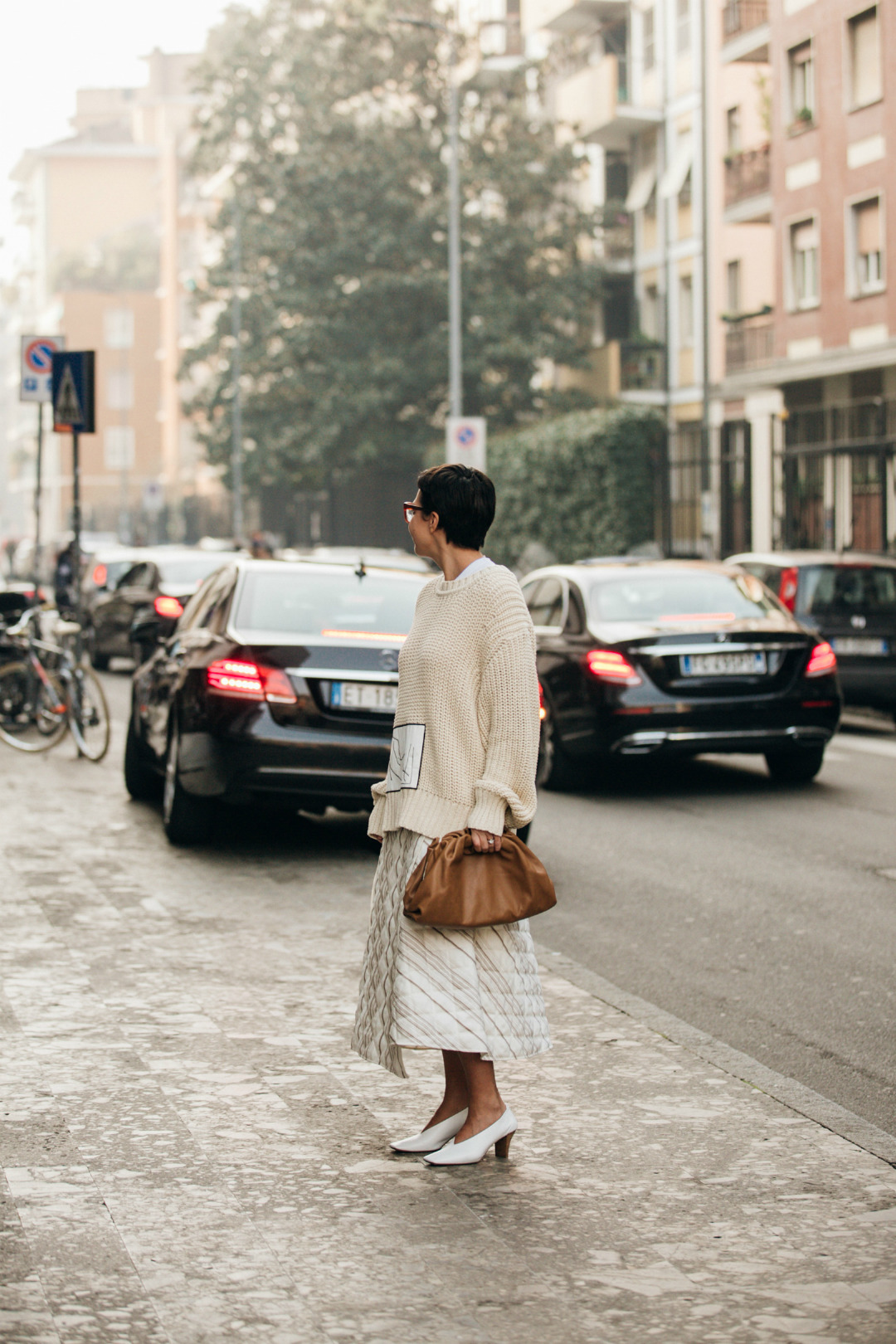 Sokak Stili: 2019-20 Sonbahar/Kış Milano Moda Haftası 5. Gün