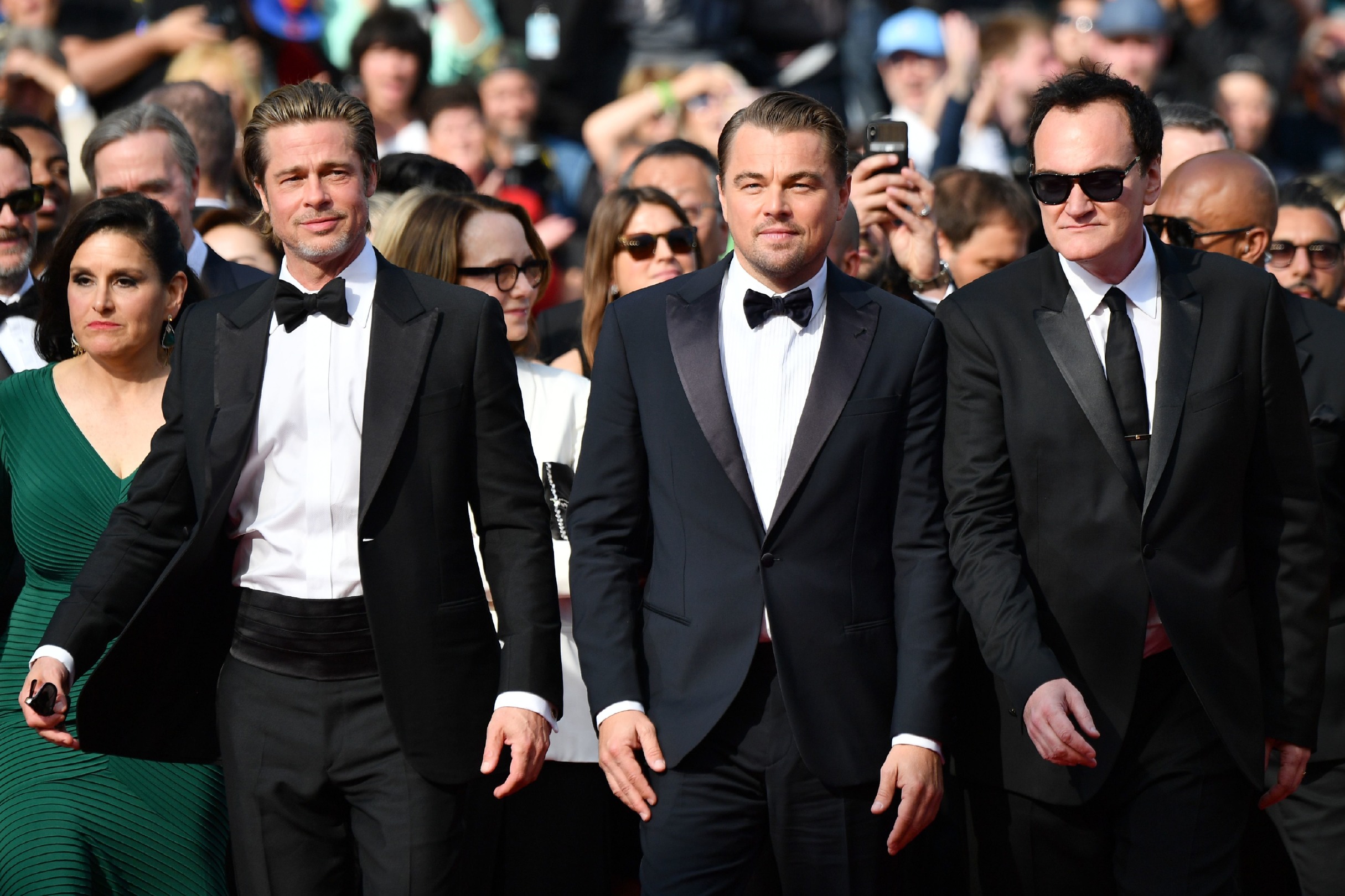 Brad Pitt ve Leonardo DiCaprio Kırmızı Halıda!
