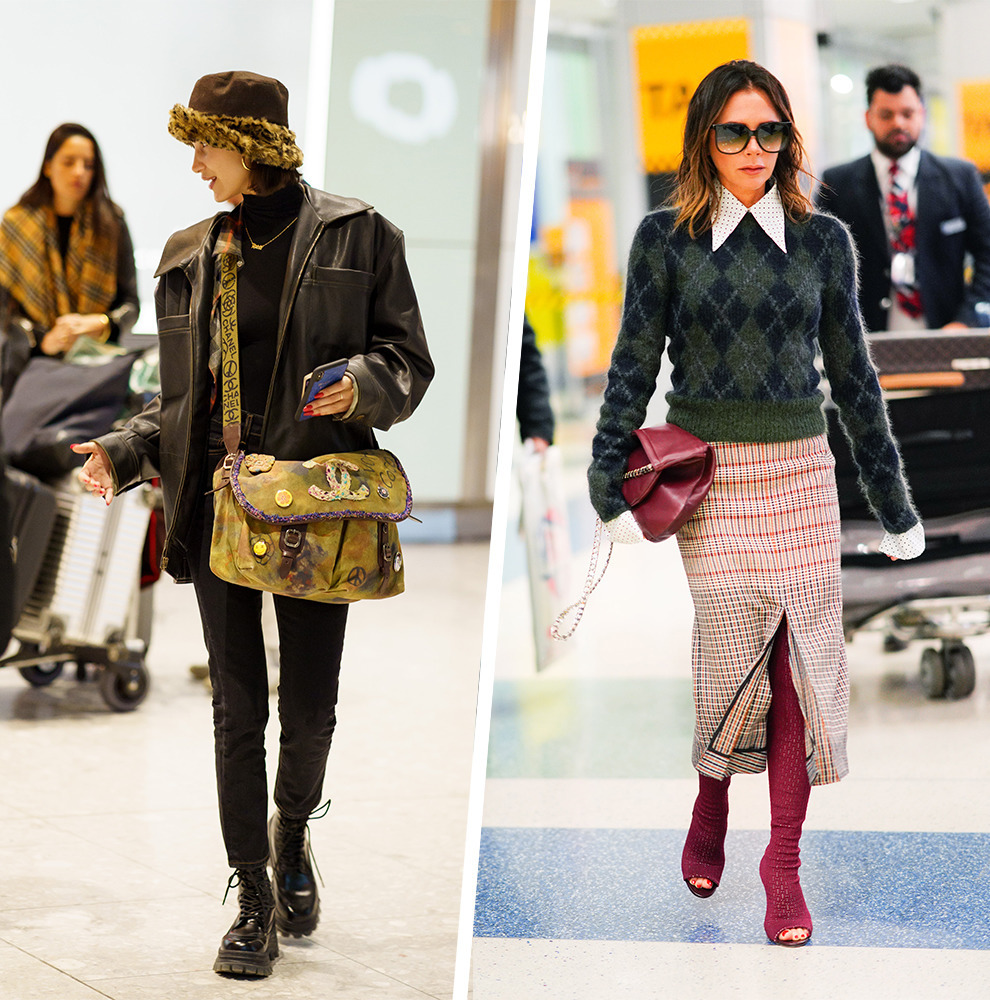 Havalimanı Stil Düellosu: Bella Hadid vs. Victoria Beckham