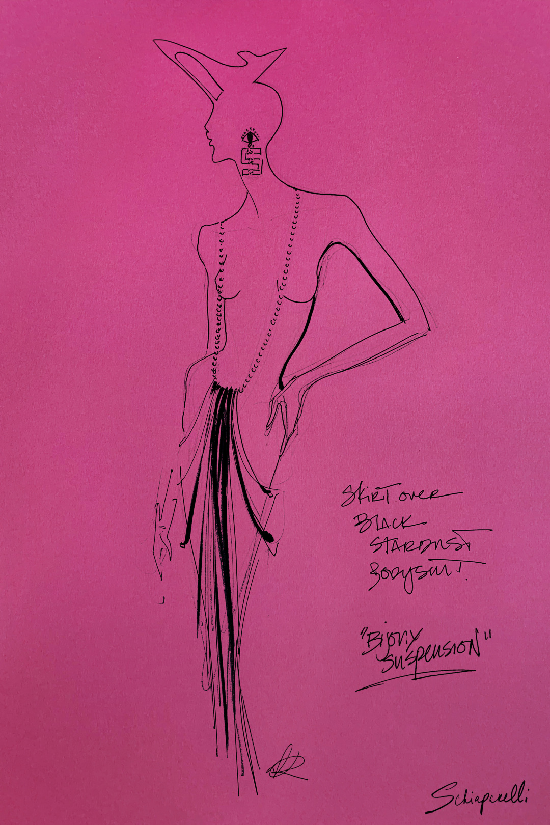 Schiaparelli 2020-21 Sonbahar/Kış Couture