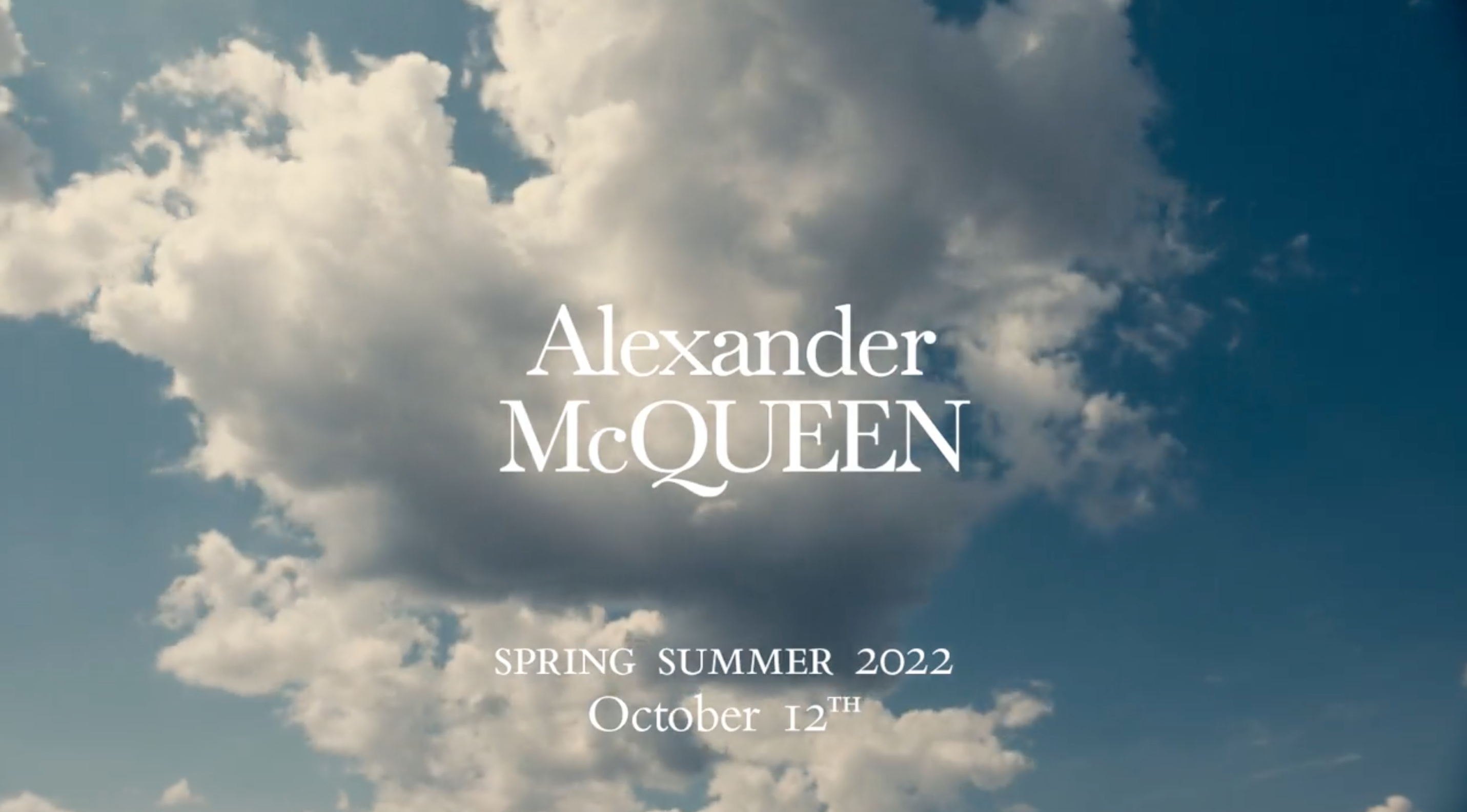 Alexander McQueen 2022 İlkbahar/Yaz