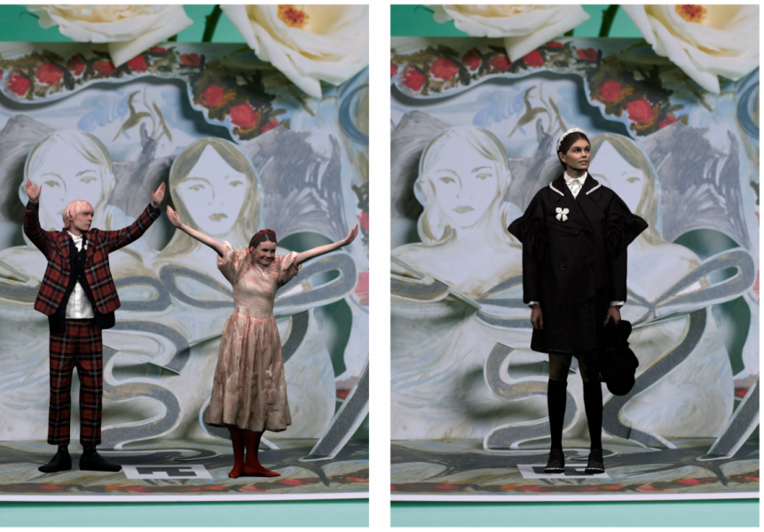 Simone Rocha x H&M Launches an Augmented Reality Pop-Up Book With Painter Faye Wei Wei