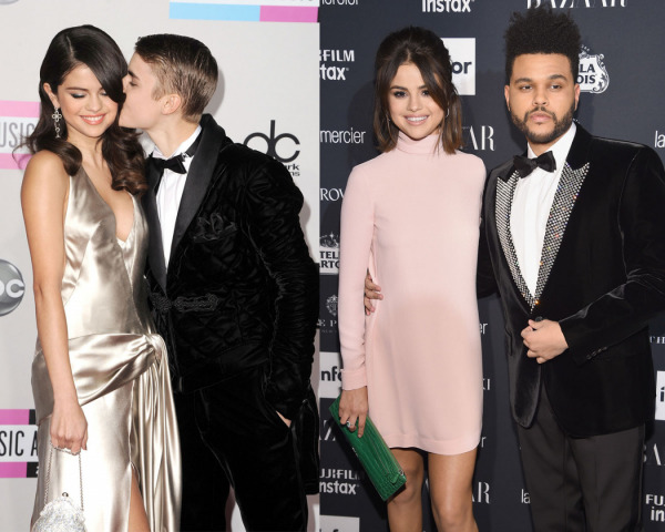 Selena Gomez, The Weeknd ve Justin Bieber