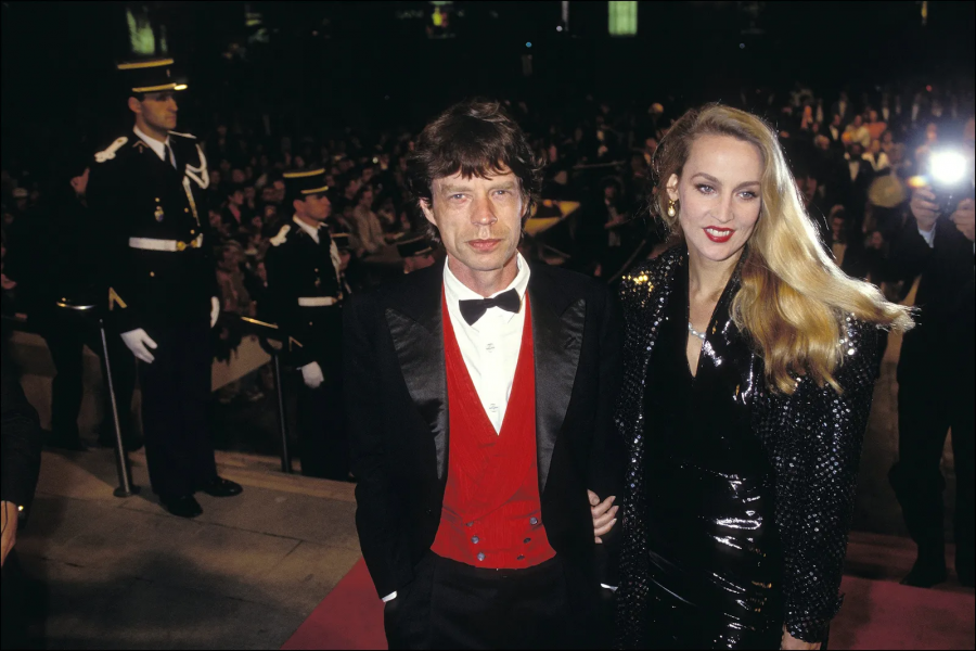 Mick Jagger ve Jerry Hall