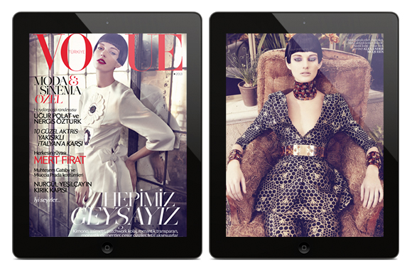 Vogue Türkiye iPad Mart sayısı